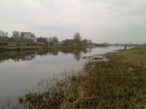 реке Нёман Деревня Свержень