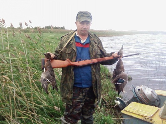 Охота на уток озеро Кубенское в Вологодской области