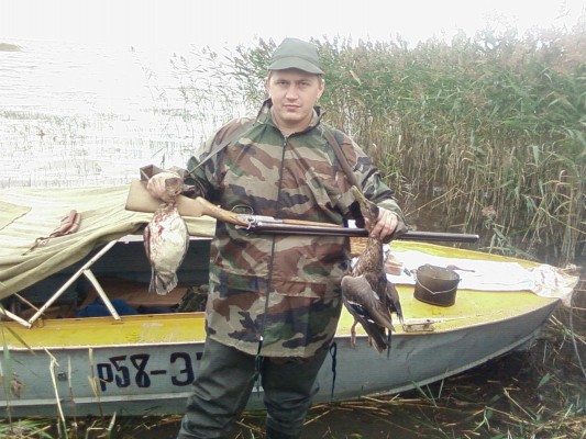 Охота на уток озеро Кубенское в Вологодской области